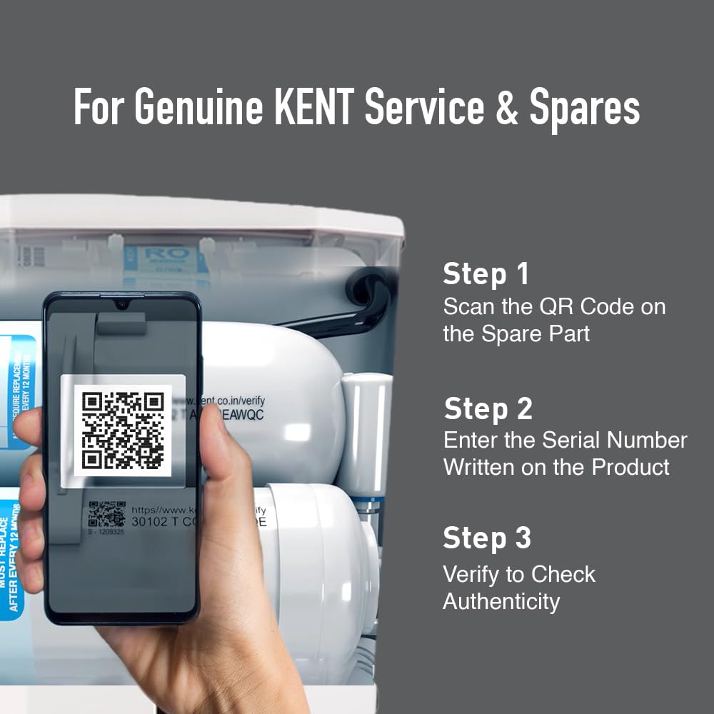Kent Grand Plus RO + UV + UF + TDS Water Purifier (White, 9L) | 4 Years Free service