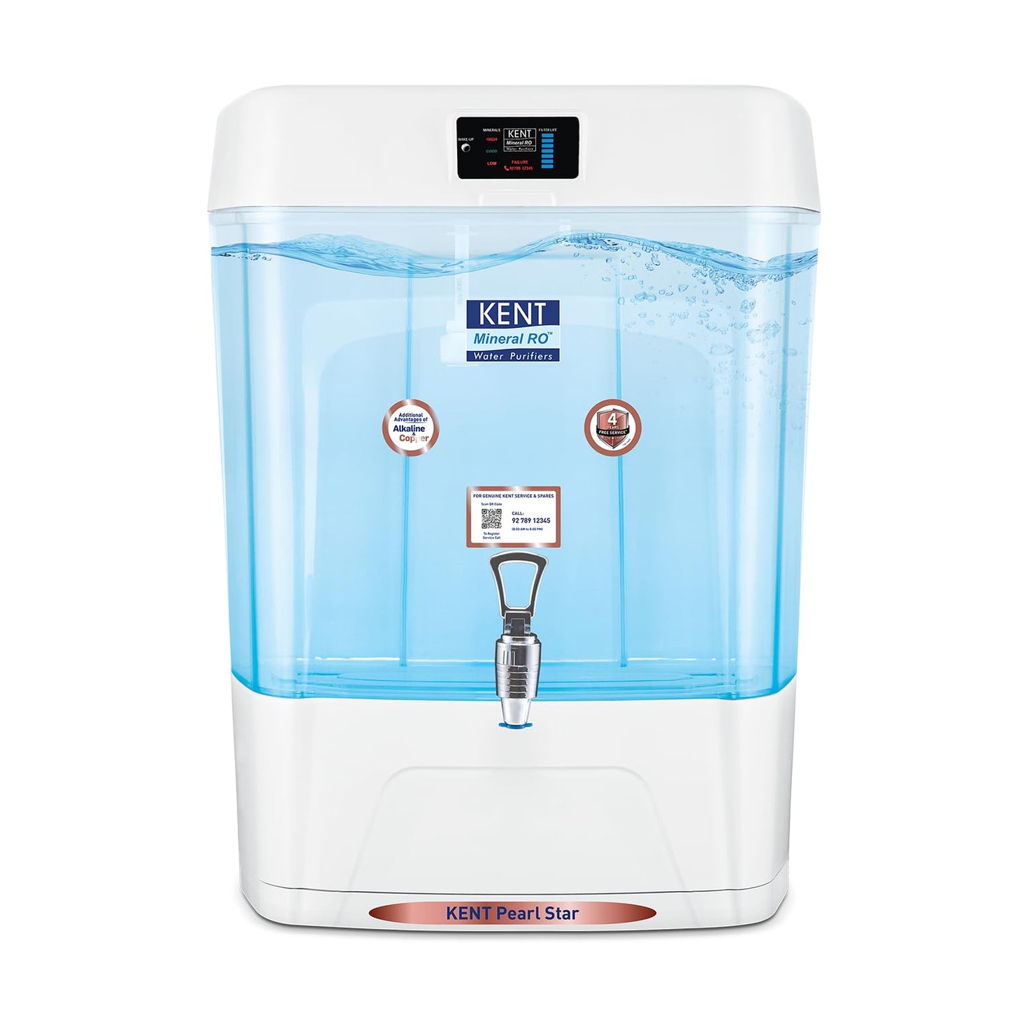 KENT Pearl Star RO Water Purifier(white,11L) | 4 Years Free Service
