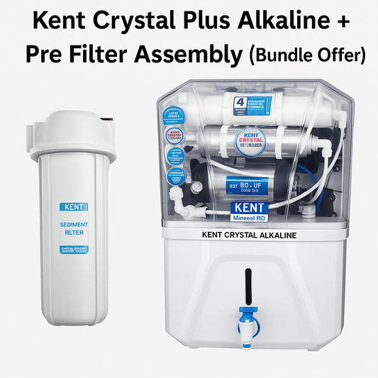 Kent Crystal Alkaline with Pre Filter