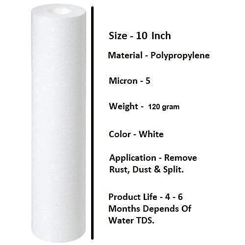 Pre Filter Cartridge - PP Spun (120gm) - Set of 4