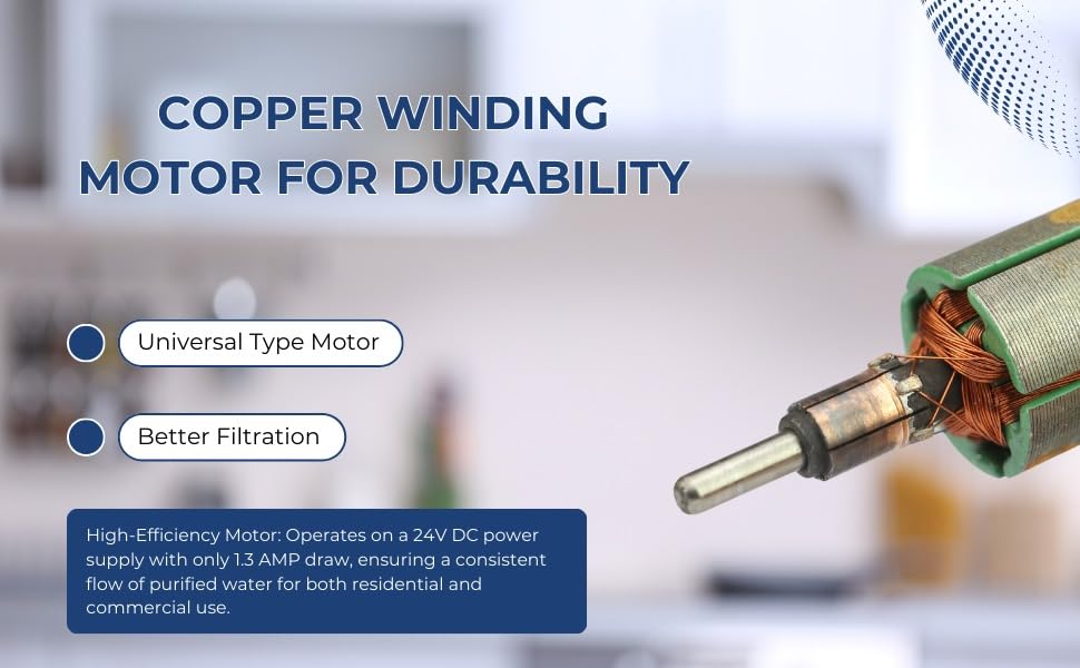 MAXPURE FILMAX ECO 100GPD BOOSTER PUMP