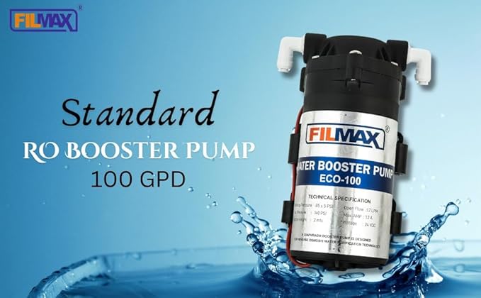 MAXPURE FILMAX ECO 100GPD BOOSTER PUMP