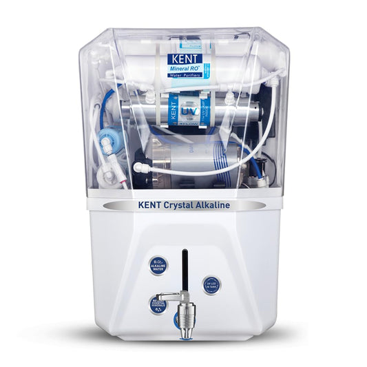 Kent Crystal Plus Alkaline RO Water Purifier – 11L | Multi-Stage Purification with Alkaline Filter