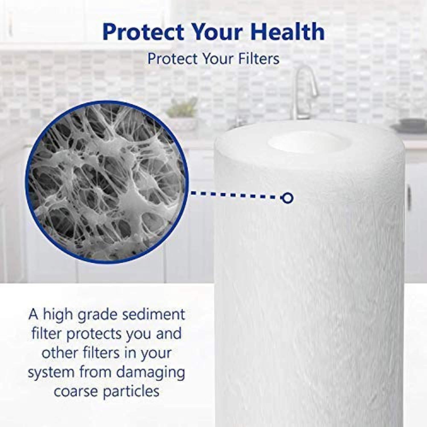 Pre Filter Cartridge - PP Spun (120gm) - Set of 4