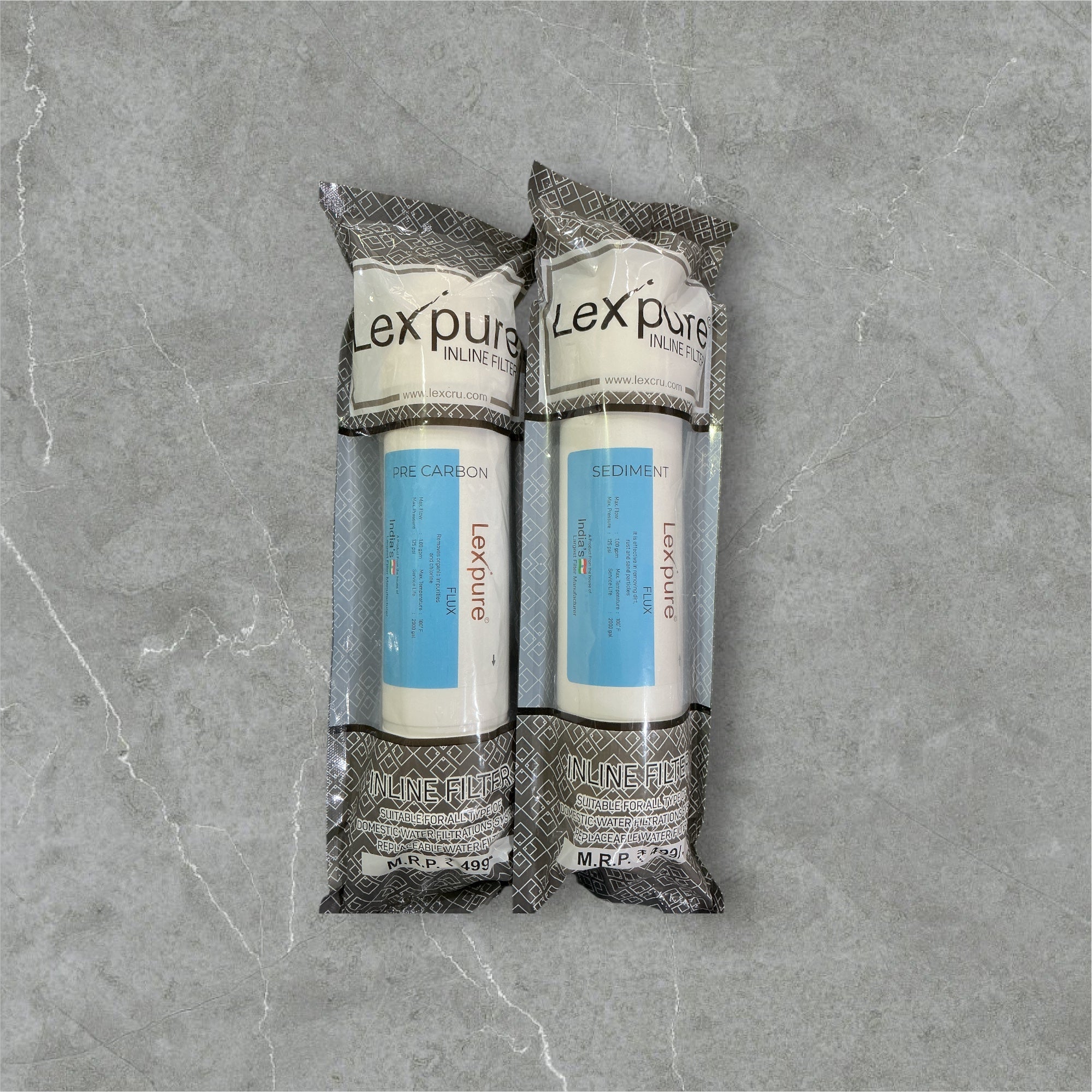 Complete Lexpure Flux RO Filter Set (4-in-1 Kit)